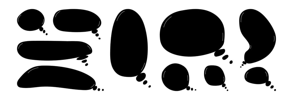 Bubble for text. vector