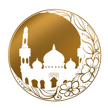 Islamic element decoration for special celebration greeting card png