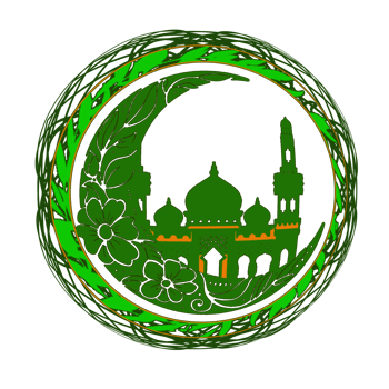 Islamic element decoration for special celebration greeting card png
