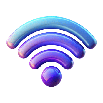 Wi-Fi 3D Wifi icon 3D Wifi symbol 3D Wifi image png