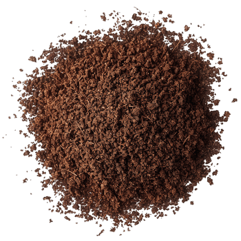 Coffee Beans and grounds isolated png