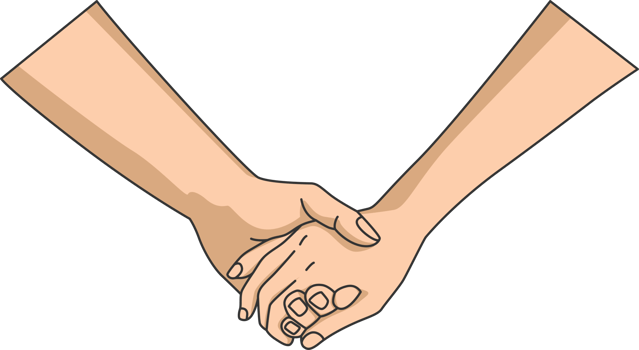 hand holding illustration png