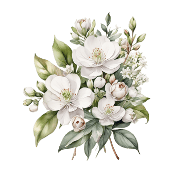 Watercolor Floral Flower Design, Watercolor Flower Arrangements Floral, Watercolor Flower Bouquet png