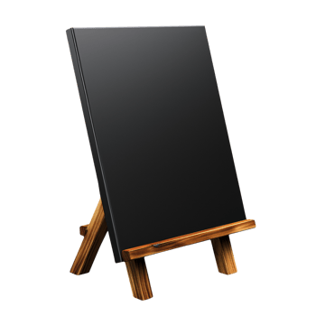 blank chalkboard isolated png
