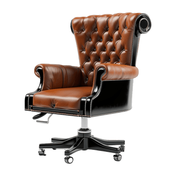 Captains chair isolated on transparent background png