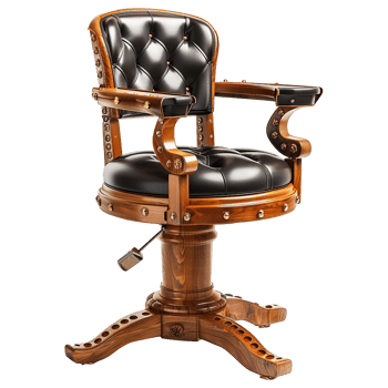 Captains chair isolated on transparent background png