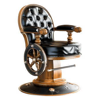 Captains chair isolated on transparent background png