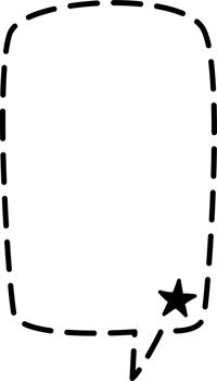 Hand draw doodle minimal speech bubble balloon, icon sticker memo keyword planner text box banner png