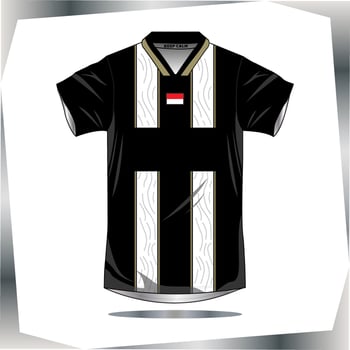 Background , jersey sport shirt template design for soccer Sport, basket ball, running uniform in front view, Shirt mockup , design very simple and easy to custom vector