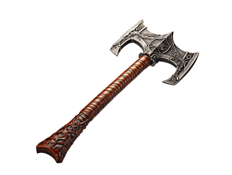 old axe isolated png