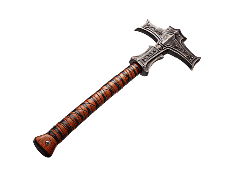 old axe isolated png