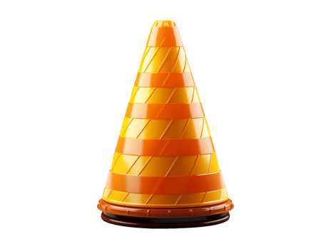 traffic cone isolated png