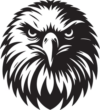 Fierce Eagle Head vector