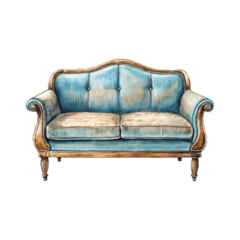 sofa isolated on a white background png