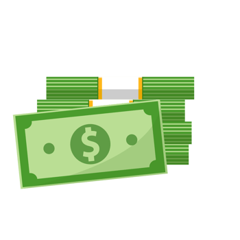 money sign dollar banknote, golden coin money dollar, investment png