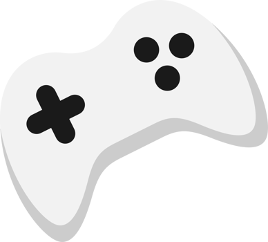 Flat Gamepad Illustration png