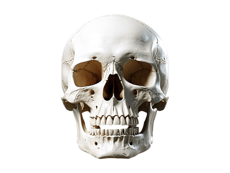 human skull isolated png