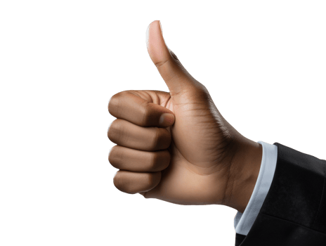 hand with thumb up png