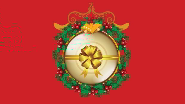 Christmas festival and decoration illustration background vector
