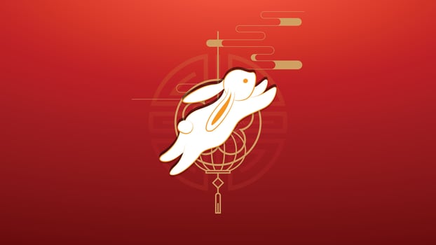 Chinese abstract oriental and traditional decoration illustration background vector