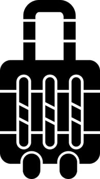 Travelling Glyph Icon vector