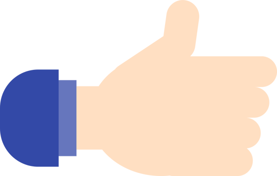 Like thumbs up logo png