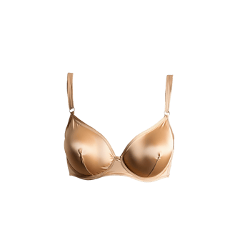 Minimalist nude microfiber t shirt bra barely visible light and shadow play au naturel png
