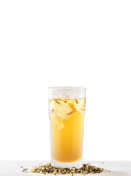 Shatavari root tea tall glass light brown pieces women s reproductive tonic png