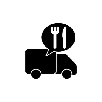 truck concept line icon. Simple element illustration. truck concept outline symbol design. vector