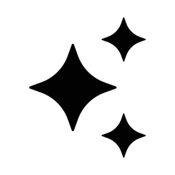 Simple Ai glyph icon. The icon can be used for websites, print templates, presentation templates, illustrations, etc vector