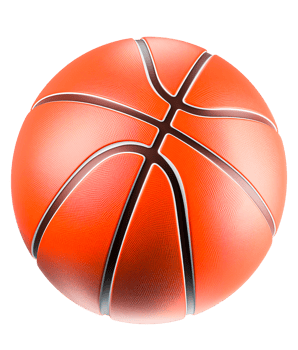 Basketball ball no background high quality image png
