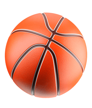 Basketball ball no background high quality image png