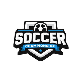 Sport Soccer Football Team Badge Emblem vector