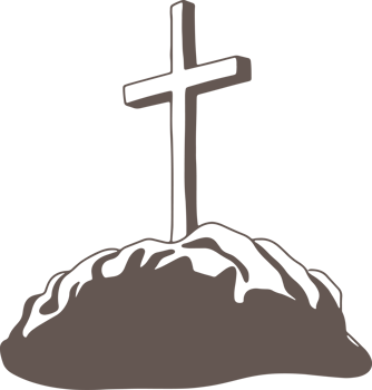 Minimal and simple Easter Cross, Christian religion png