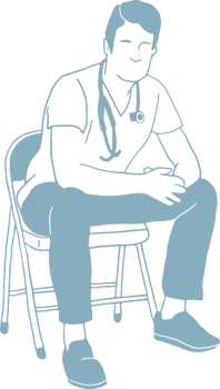 Minimal and simple Medical Doctor, Nurse hospital worker png