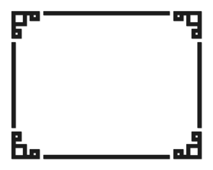 frame rectangle for grpahic design png