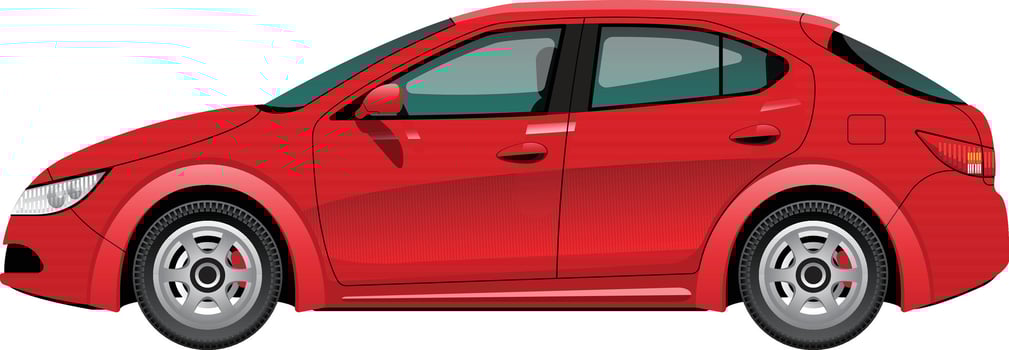 Flat cars set. Taxi and minivan, cabriolet and pickup. Bus and suv, truck. Urban, city cars and vehicles transport flat icons. Cabriolet and truck, car and bus, automobile pickup illustration vector