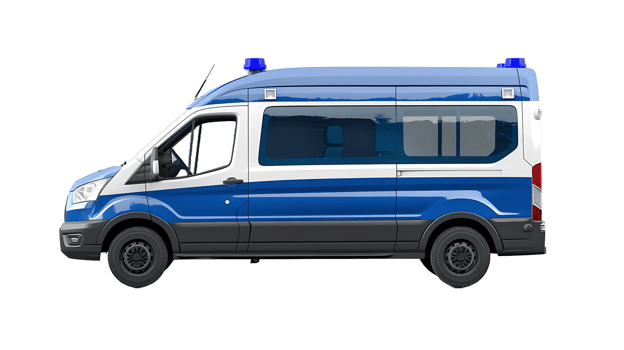 isolated police car png