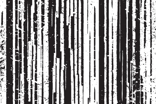 Distressed Black and White Grunge Overlay with Rough Texture vector