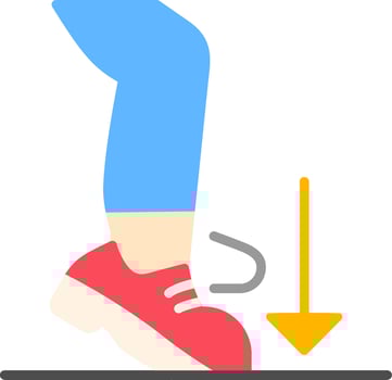 Ball Dig Flat Icon vector