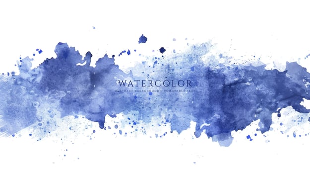 Abstract horizontal watercolor background. Neutral light colored empty space background illustration vector