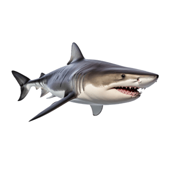 shark on transparent background png