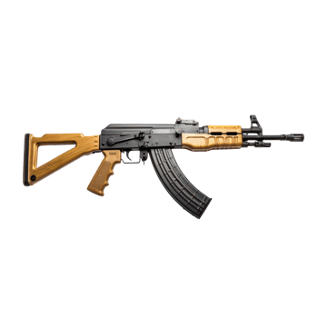 an ak - 47 machine gun on a transparent background png