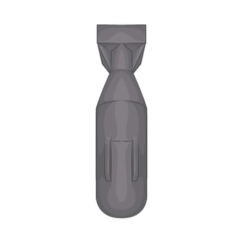 Illustration of nuclear bomb vector