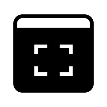 Screenshoot Icon Symbol Design Illustration vector