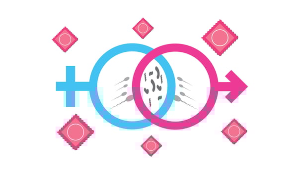 Sexual Health Awareness Month is observed every year on September. banner design template illustration background design. vector
