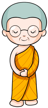Buddhism Thai Monk Characters illustration png