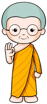 Buddhism Thai Monk Characters illustration png