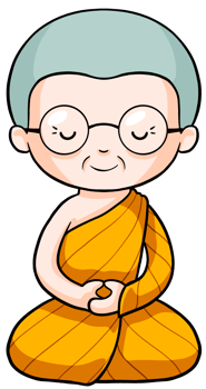 Buddhism Thai Monk Characters illustration png