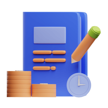 3D Illustration accrual accounting png